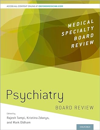 Psychiatry Board Review (Medical Specialty Board Review) - Orginal Pdf